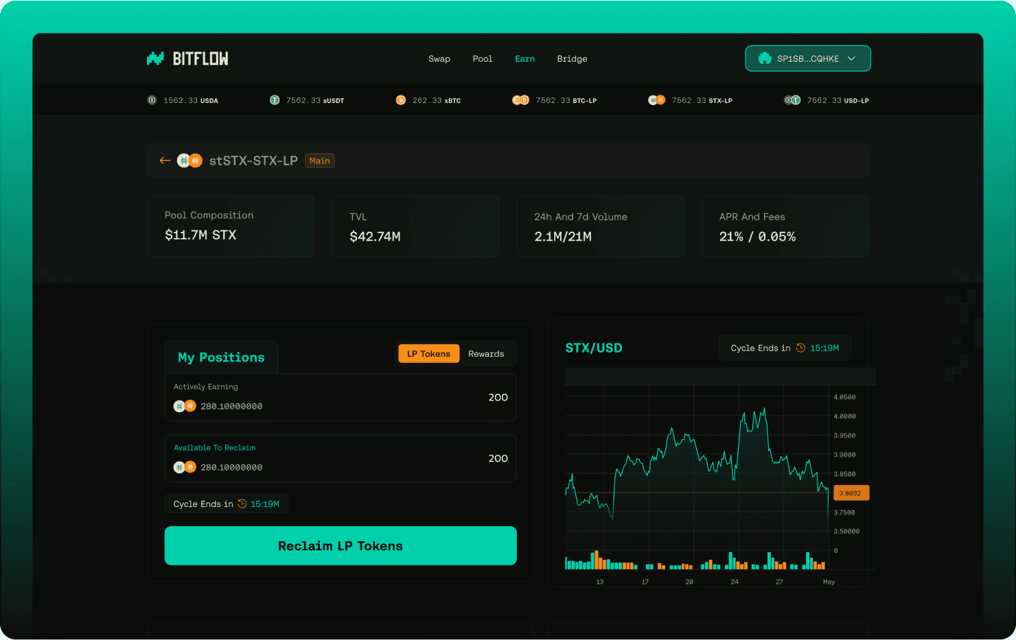 Bitflow App Mockup